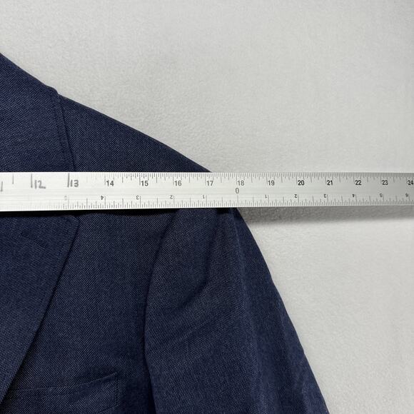 J Crew Blazer Men’s 38 R Blue Thompson Wool Naval University Thompson Preppy NEW - Picture 7 of 12